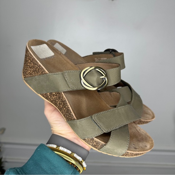 Dansko Shoes - Dansko Susie Wedge Slip on Sandal Womens EU 40 US 9.5-10
